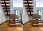 Energy Conservation Stainless Steel Wire Fence , Stainless Stair Railing