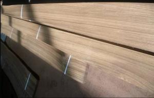 Quality Furniture Quarter Cut Veneer , Burma Teak hardwood veneer sheets wholesale