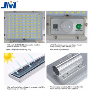 Quality 150w Ip66 Led Solar Integrated Lamp Square 3 Heads 900x220x50mm wholesale