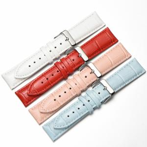 Quality Watch band for watches 20mm 22mm 18mm watchband Genuine Cow leather strap bracelet for wristwatch Pin Buckle Accessories wholesale