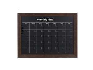 Quality Black 24x36 Wood Framed Chalkboard Customized Logo OEM Service wholesale
