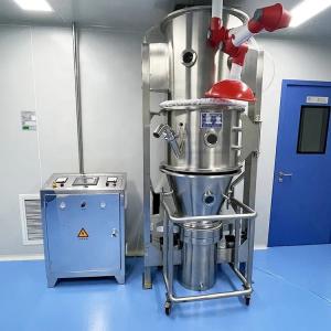 Quality Food Beverage Fluidized Bed Granulator Pharma Granulation Machine 45KW wholesale