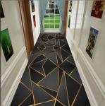 Super Geometric Style Large Commercial Floor Mat For Flower Entrance Corridor