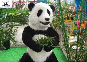 Quality Zoo Park Realistic Animatronic Animals Panda Statues For Theme Park Decoration wholesale