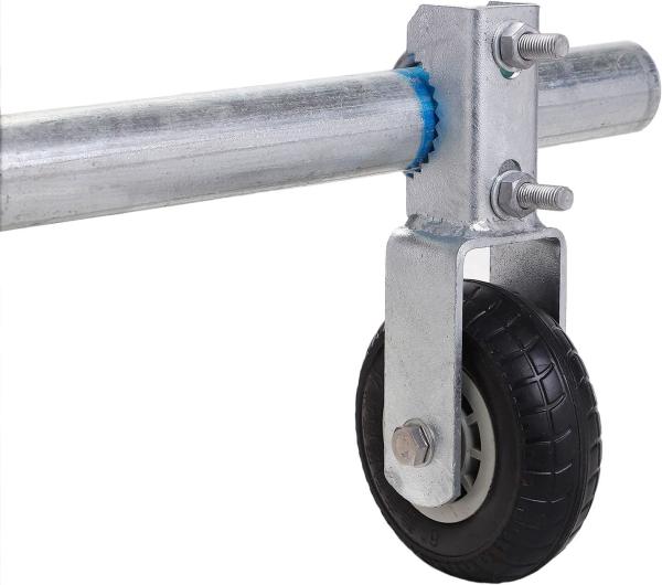 6inch Hot Galvanized Gate Wheel for Heavy Duty Sliding Gates in Outdoors