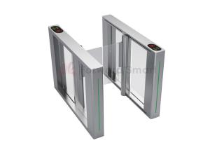Quality Office Building Infrared Rays LED Light Swing Barrier Gate wholesale