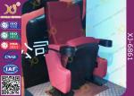 Gravity Recovery Fabric Surface Movie Theater Furniture Folding Up Chairs