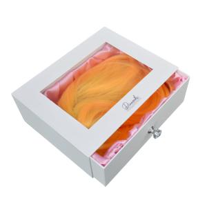 Quality 130g Fancy Paper Drawer Gift Boxes Silk Insert Cardboard Cosmetic Boxes wholesale