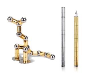 Quality Multi-section DIY shape decompression magnet pen wholesale