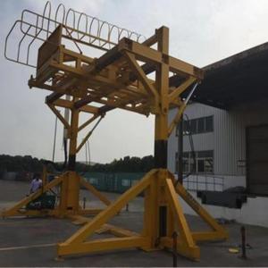 Quality Strength Carbon Steel Container Flipper with Dual Lane Action Remote Control wholesale