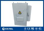 SGCC Double Walls Outdoor Telecom Cabinet With 48VDC Air Conditioner and Fan