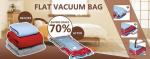 garment canvas tote with vacuum bag, Vacuum hang compressed bags for Down jacket
