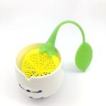 Bulk Unique Yellow Lemon Shape Cute Fruit Silicone Tea Strainer Infuser