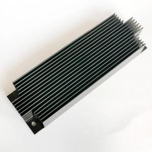 Quality Anodized Extruded Aluminum Heatsink Alloy Black 6063 T5 wholesale
