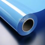 80 Micron Opaque Blue Release Coating Polyester Film Silicone UV Cured