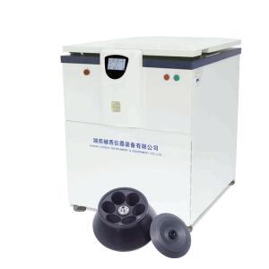 Quality Refrigerated Large Capacity Centrifuge Machine Low Speed 6000rpm 16 Program wholesale