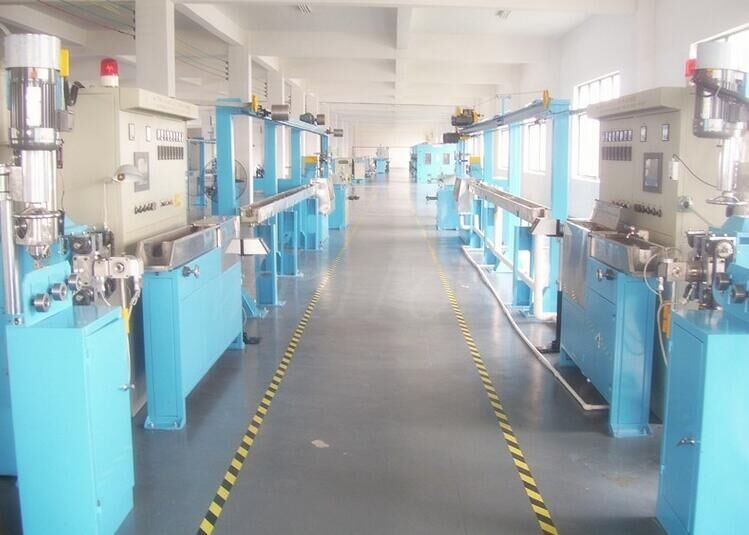 Twin Layer Co-extruding Cable And Wire Extrusion Machine