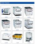 Stainless Steel Cooking Equipment with 340x550x270/30x2L Tank Size and Capacity