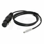 Amplifier XLR 5 Pin Female to 00B 5 Pin Audio Input Cable for ARRI Alexa Mini