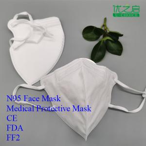 Quality Anti Pollution Disposable Non Woven Face Mask , Bef &gt; 95 % Disposable Dust Masks wholesale