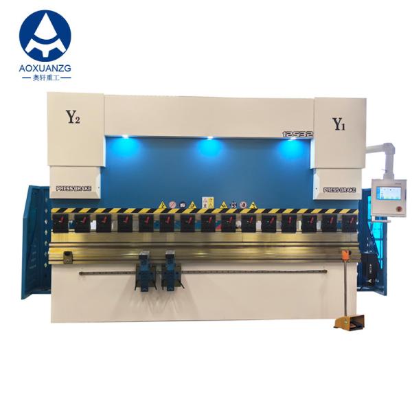 Press Bending Machine 125T3200mm CNC Hydraulic Press Brakes TP10S With AMADA