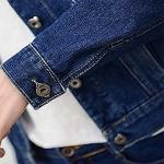 No Stretchy 8OZ Denim Fall Winter Fabrics Cotton Material Weave Twill 58 Inch