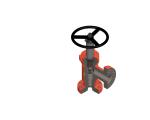 Offshore Oil Drilling API 6A Adjustable Choke Valve For Gas Tree