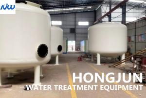 Quality A3 Carbon steel Water Treatment Tank Quartz Sand Multi Media Filter wholesale
