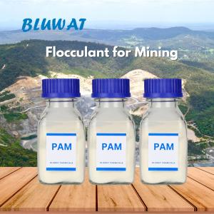 Quality Polyacrylamide Flocculant Polyelectrolyte For Mining Thickening Tailings Slurry wholesale