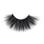 Flexible 25mm Faux Mink Lashes , ROHS Synthetic Silk Lashes