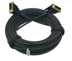 4K@30hz DVI AOC fiber cable over fiber optic without power supply