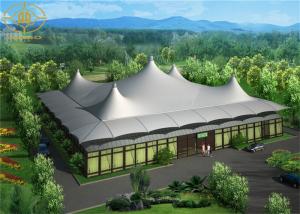 Quality PVDF Coated Tensile Membrane Structure Lightweight For Swimming Pool wholesale
