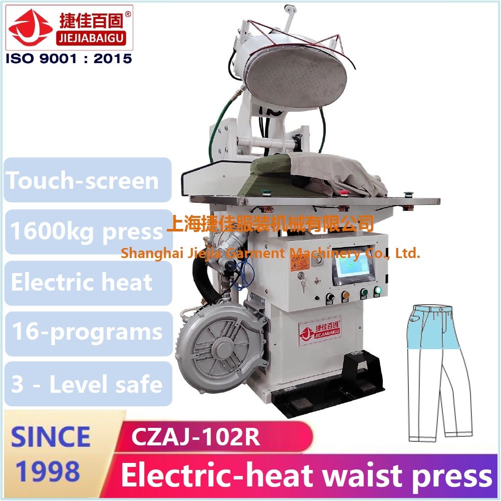 Jeans denim trousers Steam Industrial Trouser Pressing Machine legger