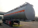 40000L Heavy Duty Semi Trailers Fuel Tank Semi Trailer For Diesel And Oil