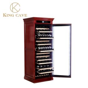 Quality Decorative Living Room Hotel Bar Wine Cooler Cabinet with LED Lights wholesale