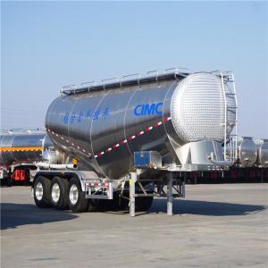Quality Air Suspension Tri Axle Cement 60cbm Aluminum Tanker Trailer wholesale