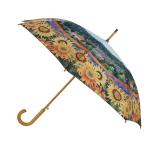 J Shape Handle 23" 8K Wooden Stick Umbrella