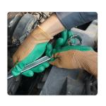 Warehousing Oil Resistance Anti Abrasion Nitrile Dipping Hand Safety Gloves