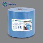 Oil Absorbing Disposable Low Lint Wipes For Cleaning Blue Enhanced Wiper Paper