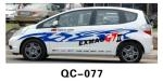 UV offset printing Car Body Sticker QC-077D / Car Decoration