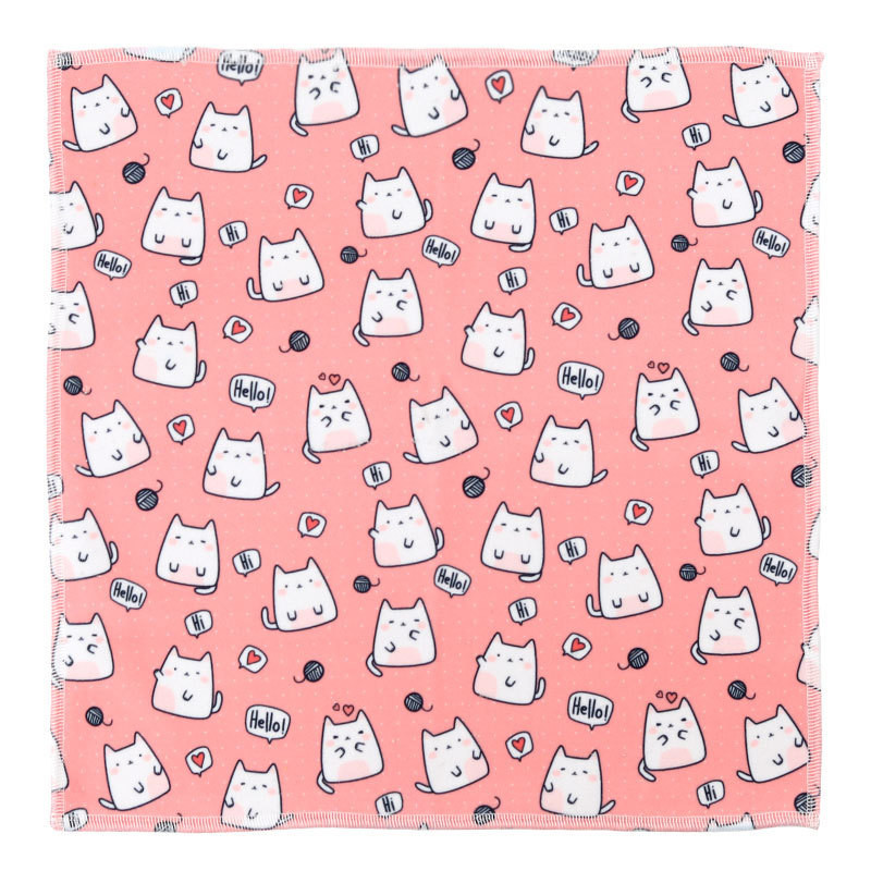 Bulk Cute Cartoon Cat Wrap Cloth - Self-Adhesive Pet Bathing & Calming Wrap | Wholesale Factory Direct Supplies