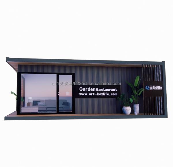 Container Houses Prefabricated Casas Customized Color Wooden Glass Sunroom House