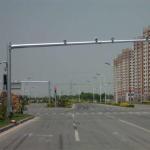 ODM / OEM Multi - sides CCTV Camera Pole with Powder Coated Q235