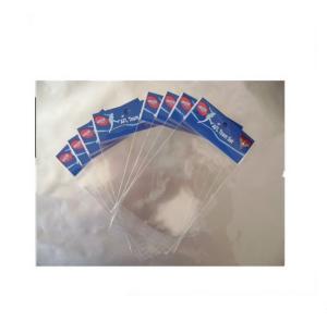 Quality Custom Clear Packaging Poly Bags Flexo Printing For Hair Extensions SGS FDA ROHS wholesale