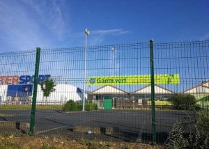Quality PVC Coated Bending Top 55*200 V Mesh Fence wholesale