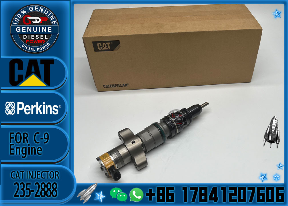 Diesel Engine Fuel Injector Excavator Accessories Diesel Motor Parts 2352888 235-2888 for CAT CAT C-9