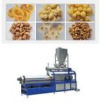 3000 KG Capacity Small Automatic Corn Flour Snack Food Extruder for Snack
