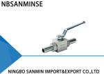 Hydraulic High Pressure 2 Way Ball Valve With Welding Connection