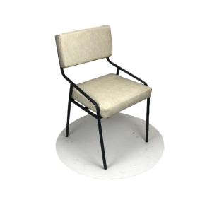Quality Armrest Smooth PU Leather 80cm 0.25CBM Modern Dining Chair wholesale