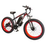 16AH 26 Inch Fat Tire Electric Bike 80km Pedal Assist Mode ODM